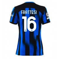 Inter Milan Davide Frattesi #16 Hemmatröja Kvinnor 2023-24 Korta ärmar